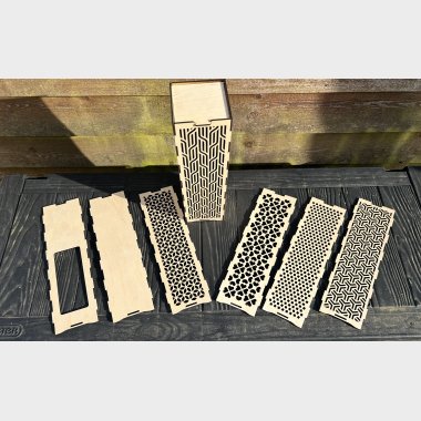 Vin/Øl gaveæske i træ