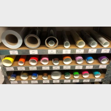 Folie (Skilte 751) Postkasse og efter ønske