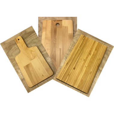 Skærebræt med logo