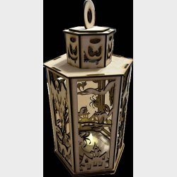 Halloween lanterne i tr