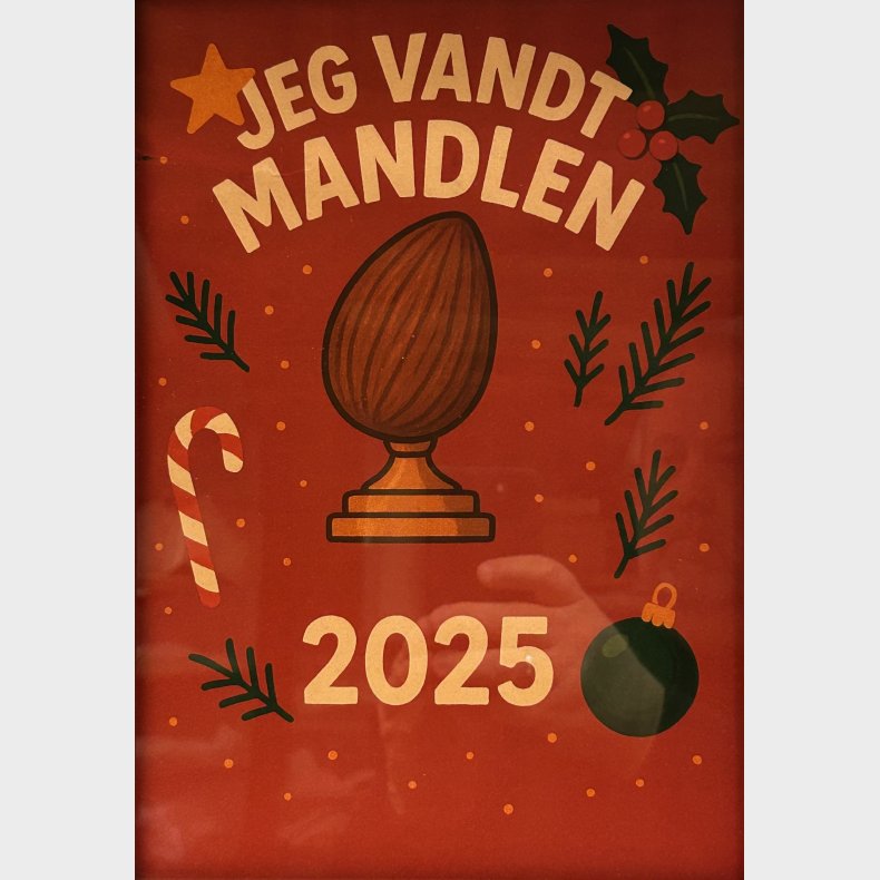 A4-billede  -  Jeg vandt mandlen 2025
