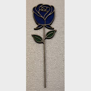 Rose p� stilk - Lyse bl�