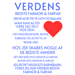 Personlig plakat "Far" printet p let karton 140gr  A4