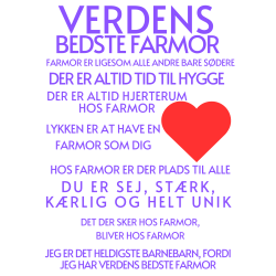 Personlig plakat "Mor" printet p let karton 140gr  A3