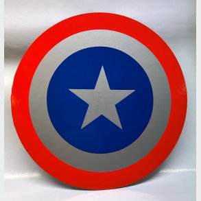 Rund skjold  Captain America